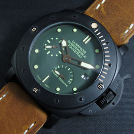 パネライルミノールサブマーシブル1950　3デイズ　パワー リザーブ　ブロンズ　PAM507，Asian 21600振動 ム