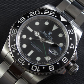 ロレックススーパーコピー GMT Master II ， Asain etaムーブ搭載，ハイエンドモデル