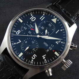 IWCスーパーコピー時計 パイロットクロノグラブ Asian 7750搭載