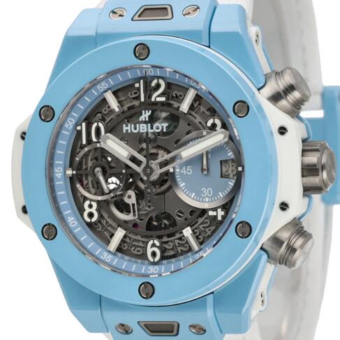 限定モデル HUBLOT ウブロ  ビッグバンウニコスカイブルー411.EX.5120.NR 45mm